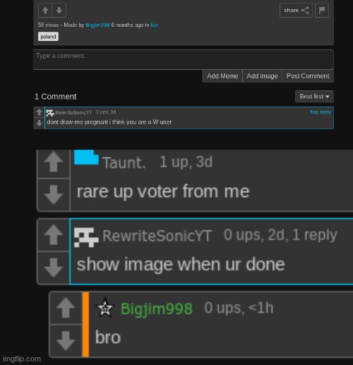 make a fucking choice bro | made w/ Imgflip meme maker