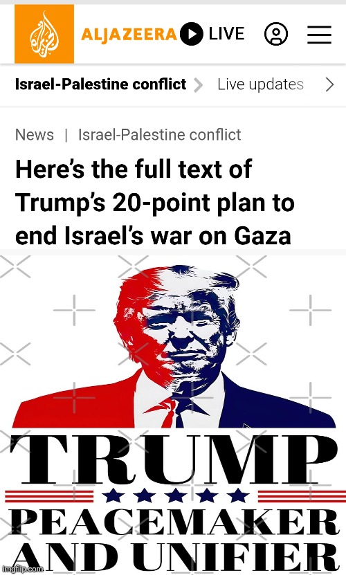 Peacemaker Donald Trump | made w/ Imgflip meme maker