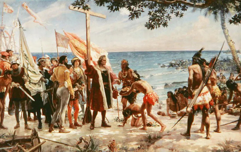 Columbus Idiot Blank Meme Template