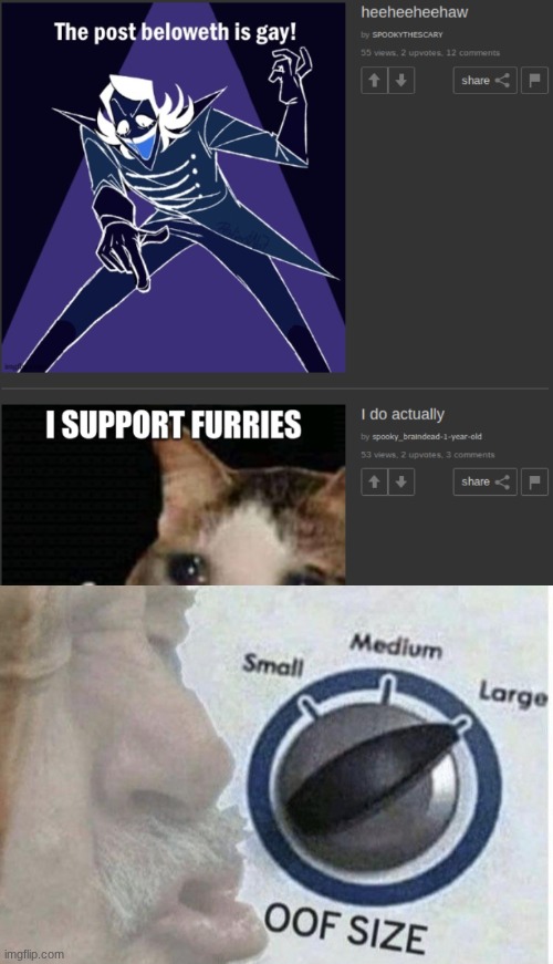 image tagged in oof size large | made w/ Imgflip meme maker