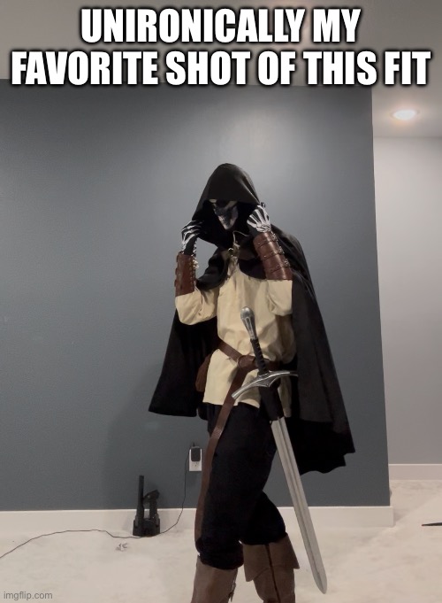 UNIRONICALLY MY FAVORITE SHOT OF THIS FIT | made w/ Imgflip meme maker