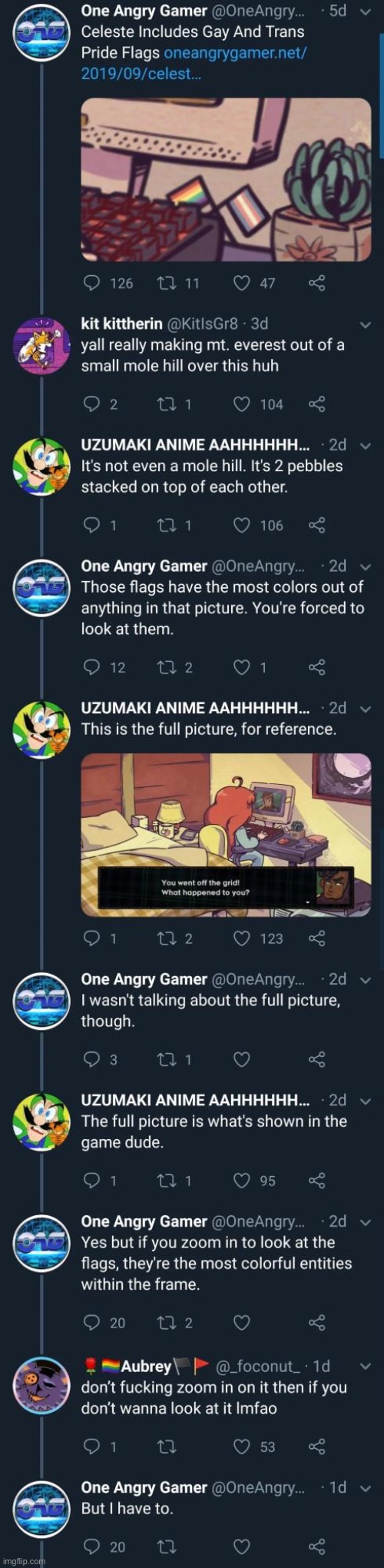 He has to zoom in to see colors | made w/ Imgflip meme maker