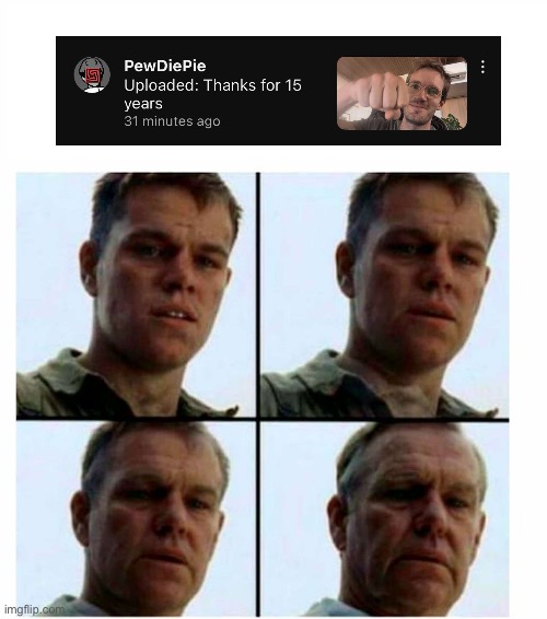 Bros we are old | image tagged in matt damon gets older | made w/ Imgflip meme maker