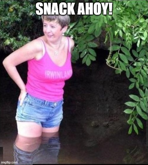 When You See It... | SNACK AHOY! | image tagged in dark humor | made w/ Imgflip meme maker