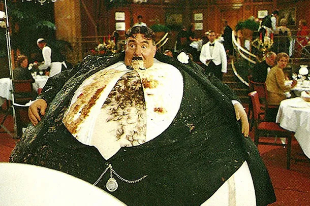 High Quality Mr. Creosote Blank Meme Template