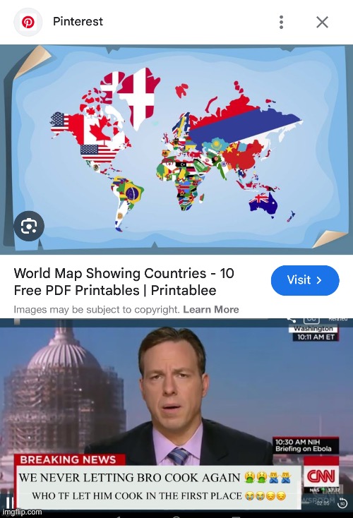 who’s ass woke up and said “yep. let’s put the flags in random angles.” | image tagged in we never letting bro cook again | made w/ Imgflip meme maker