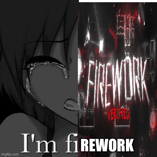 I’m a gd reference | REWORK | image tagged in i'm fi | made w/ Imgflip meme maker