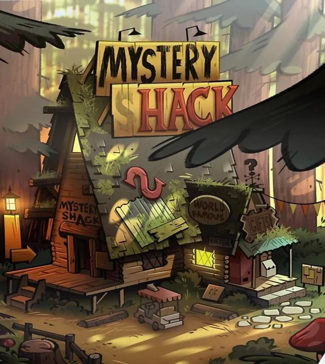 mystery shack Blank Meme Template