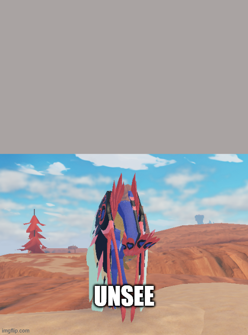 Mordelium Unsee Blank Meme Template