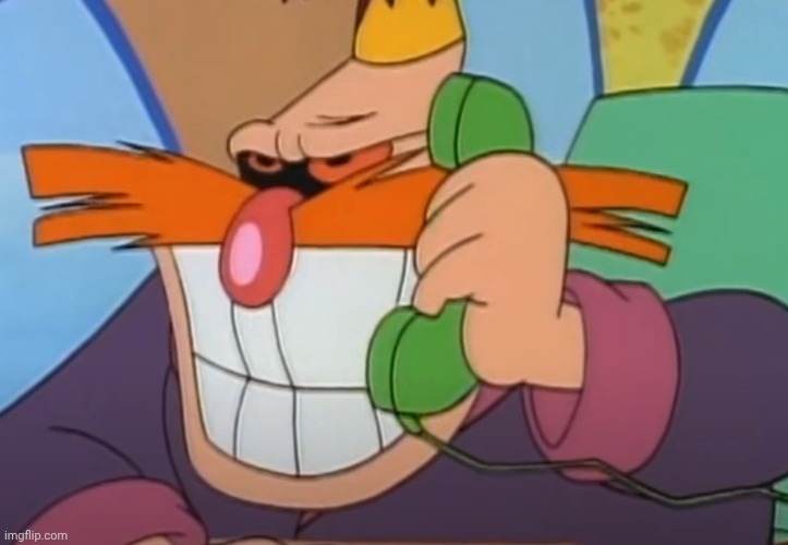 Eggman Evil Grin | image tagged in eggman evil grin | made w/ Imgflip meme maker