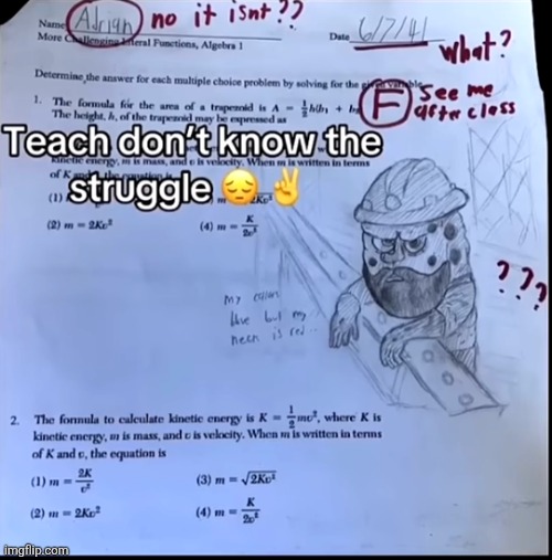 Meanwhile the marking looks like a third grader wrote it | made w/ Imgflip meme maker