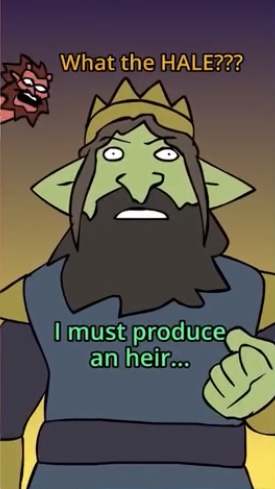 I must produce an heir Blank Meme Template