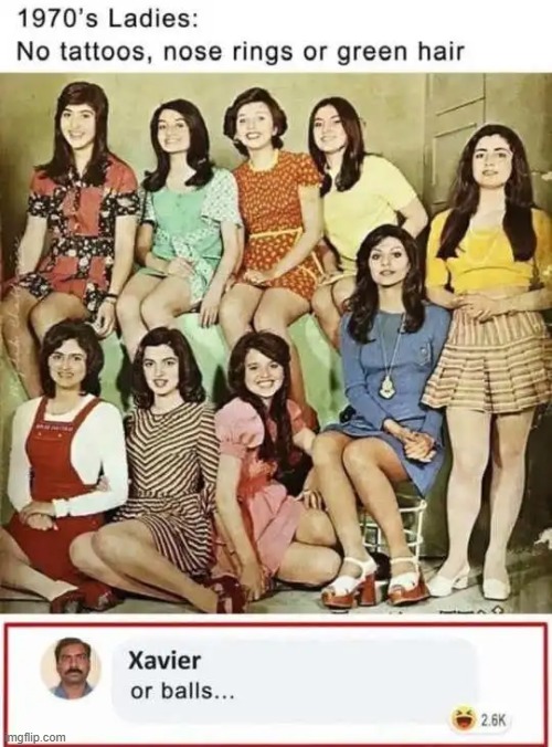 Xavier Gets It! | image tagged in women,men and women,difference between men and women,know the difference | made w/ Imgflip meme maker