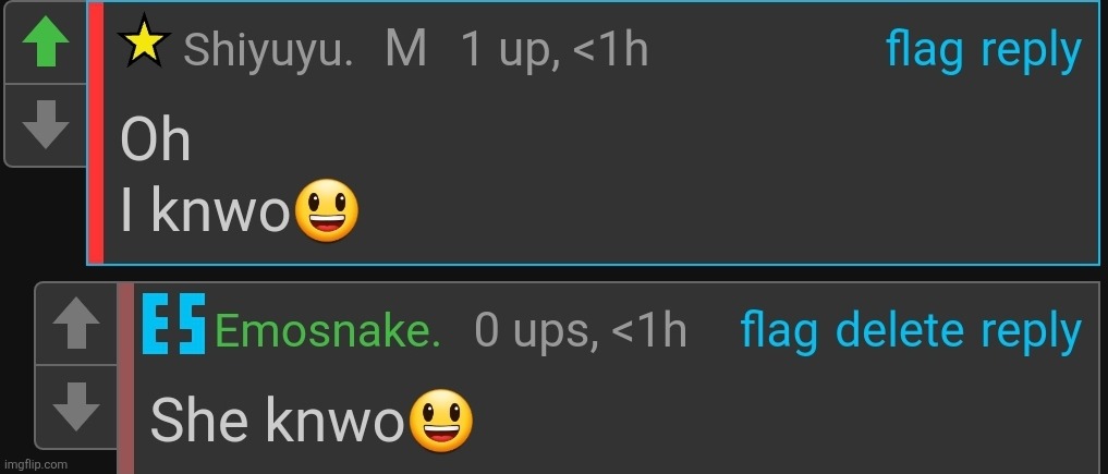 She knwo | image tagged in she knwo | made w/ Imgflip meme maker