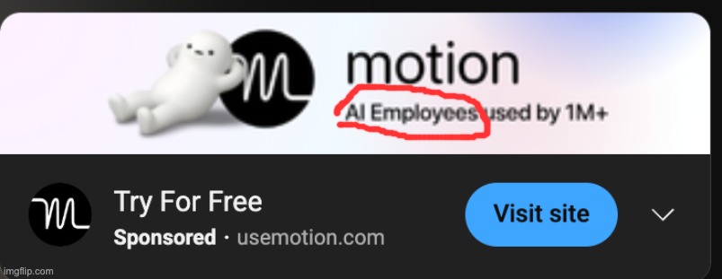 clankers are officially stealing our j*bs | image tagged in ai | made w/ Imgflip meme maker