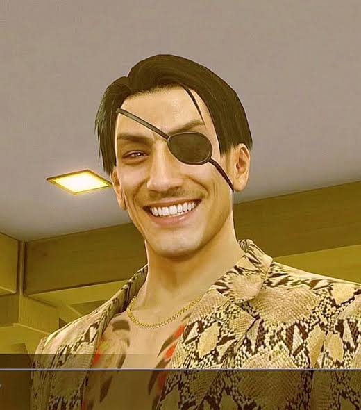 Goro smile Blank Meme Template