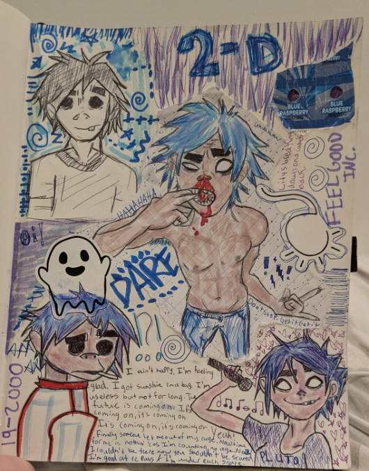 GORILLAZ!! Blank Meme Template