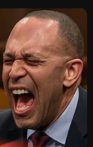 Hakeem Jefferies shouting Blank Meme Template