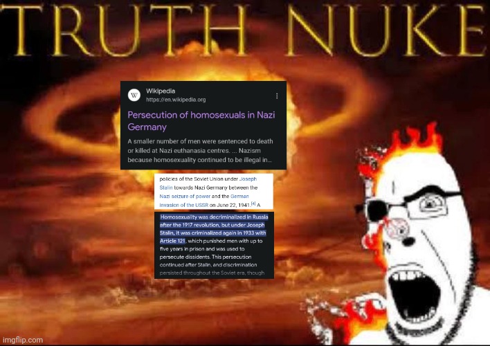 Debunking le nazi Germany x USSR ship be like | image tagged in memes | made w/ Imgflip meme maker