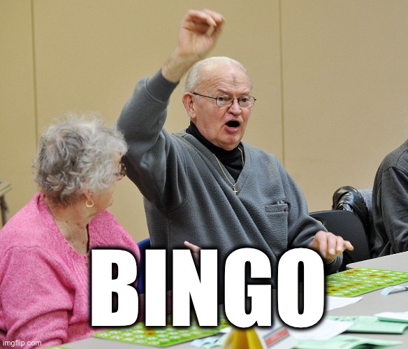 Bingo | BINGO | image tagged in bingo | made w/ Imgflip meme maker