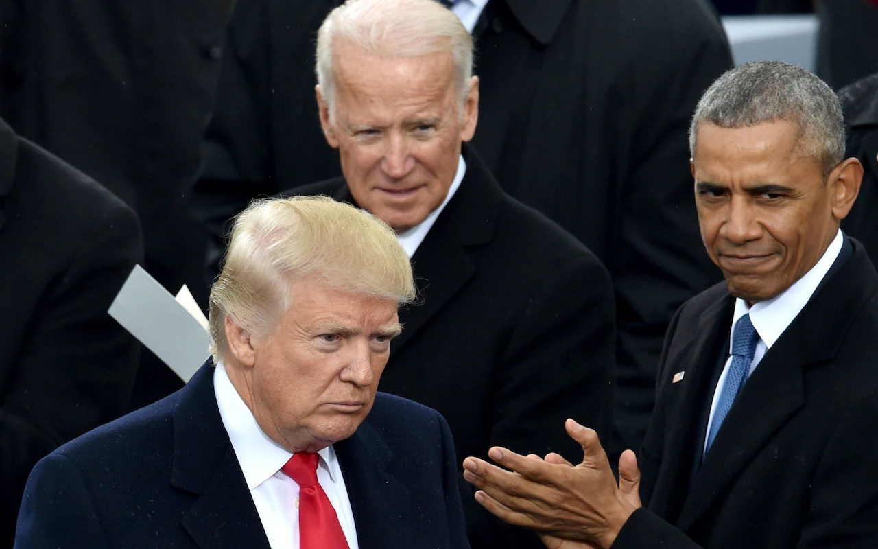 High Quality Trump Biden Obama Blank Meme Template