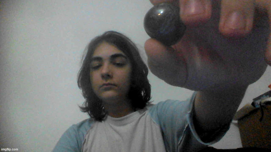 look at this cool rock ^-^ | made w/ Imgflip meme maker