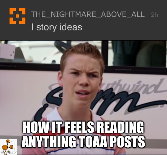 No hate just goofin | HOW IT FEELS READING ANYTHING TOAA POSTS | image tagged in you guys are getting paid | made w/ Imgflip meme maker