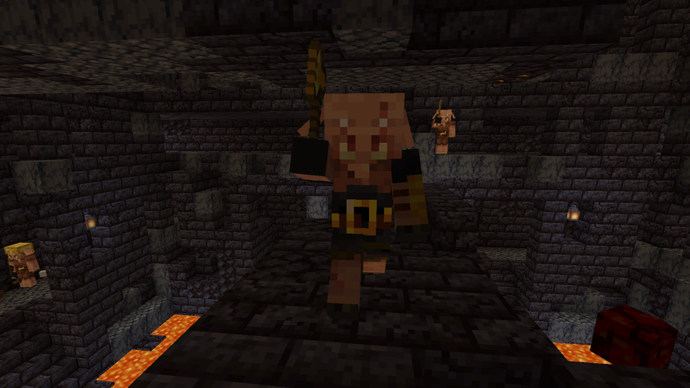 Piglin Brute Blank Meme Template