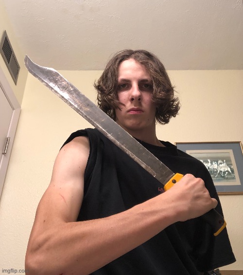 Bicep+modified machete reveal | made w/ Imgflip meme maker