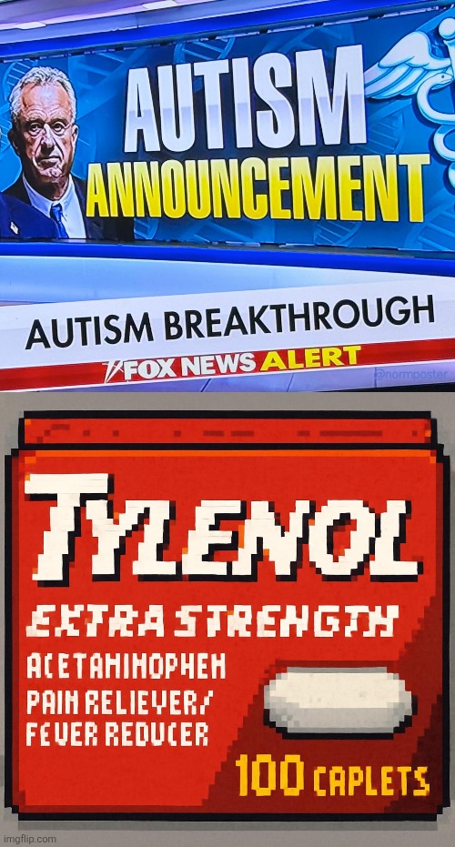 image tagged in autism announcement | made w/ Imgflip meme maker