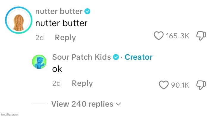 nutter butter Blank Meme Template