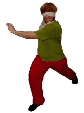 Blindfold Shaggy Blank Meme Template
