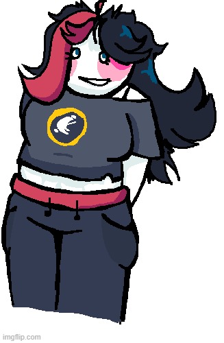 was bored, decided to make a fanmade design of claire | made w/ Imgflip meme maker