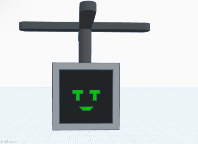 Literally just a flying computer monitor lmao | made w/ Imgflip meme maker