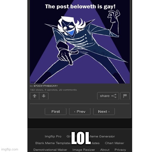 LOL | made w/ Imgflip meme maker