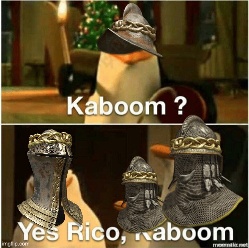 Kaboom? Yes Rico, Kaboom. | image tagged in kaboom yes rico kaboom | made w/ Imgflip meme maker