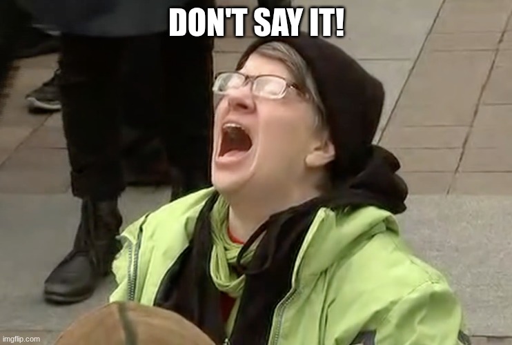 Anti-Trump Thing - "Noooooo" | DON'T SAY IT! | image tagged in anti-trump thing - noooooo | made w/ Imgflip meme maker