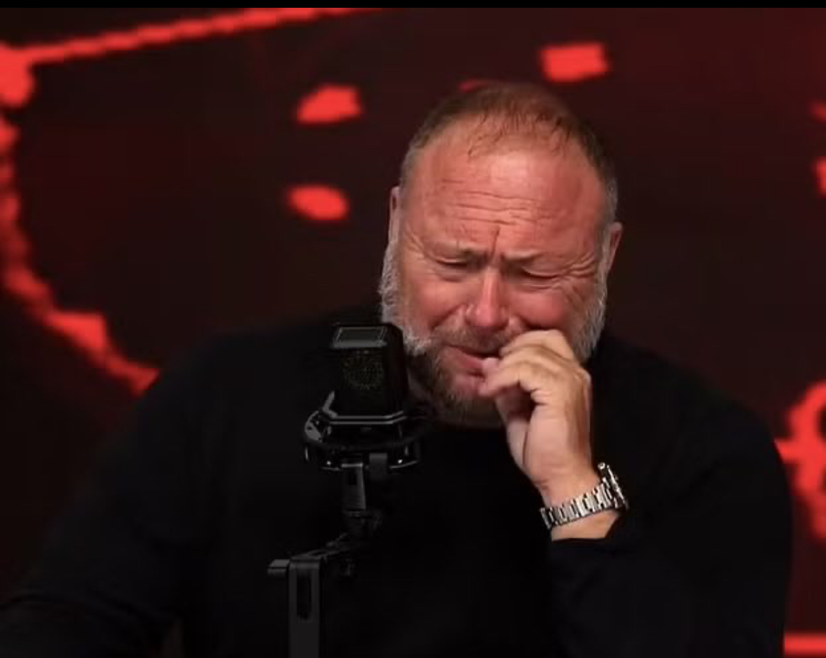 MAGA crybaby Alex Jones Blank Meme Template