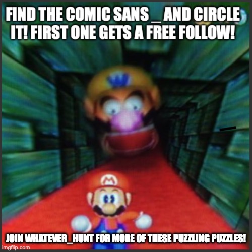 JOIN WHATEVER_HUNT FOR MORE OF THESE PUZZLING PUZZLES! | made w/ Imgflip meme maker
