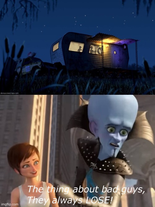 Megamind Says Villains Lose To Randall Boggs | image tagged in megamind says villains lose to who | made w/ Imgflip meme maker