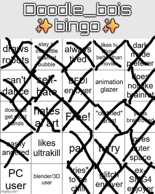 And this is EXACTLY why I’m his boyfriend | image tagged in doodle_boi bingo | made w/ Imgflip meme maker