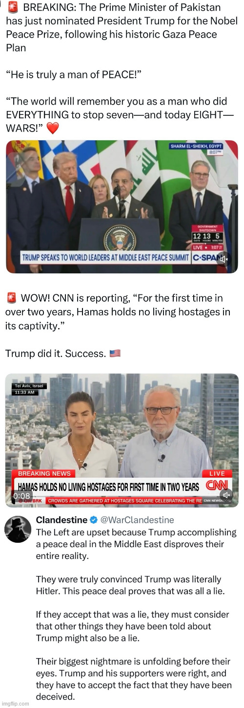 Liberal media having to admit the truth... and hoping their cult tuned out | image tagged in shocking awakening for liberal cult | made w/ Imgflip meme maker