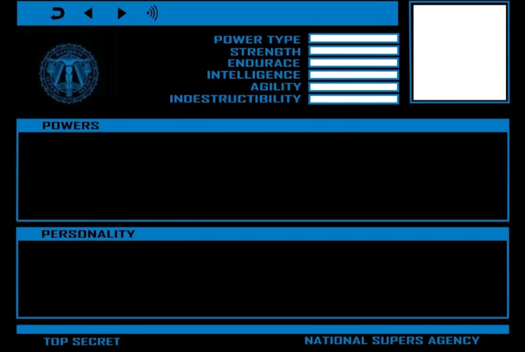 High Quality NSA File Blank Meme Template