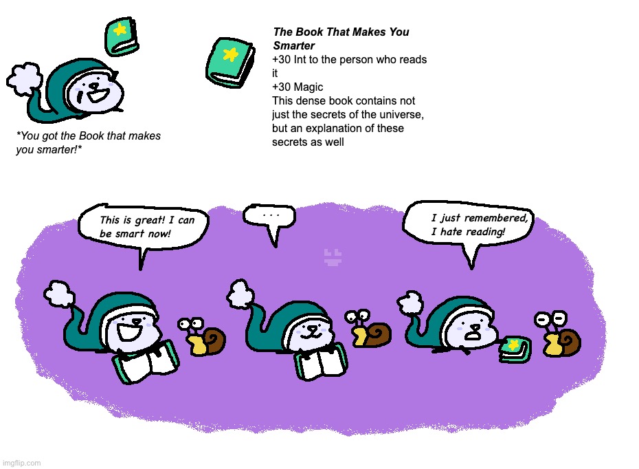 The book that makes you smarter | made w/ Imgflip meme maker
