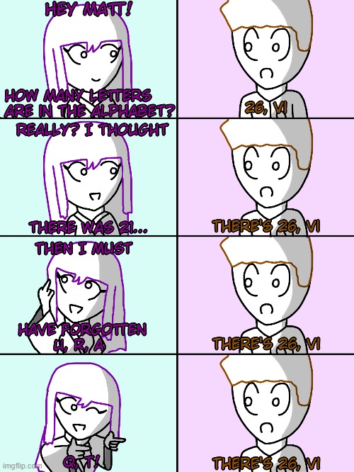 There's 26, Vi | made w/ Imgflip meme maker