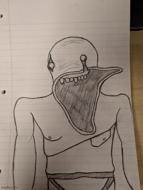 Amnesia thing | image tagged in amnesia,art,horror | made w/ Imgflip meme maker