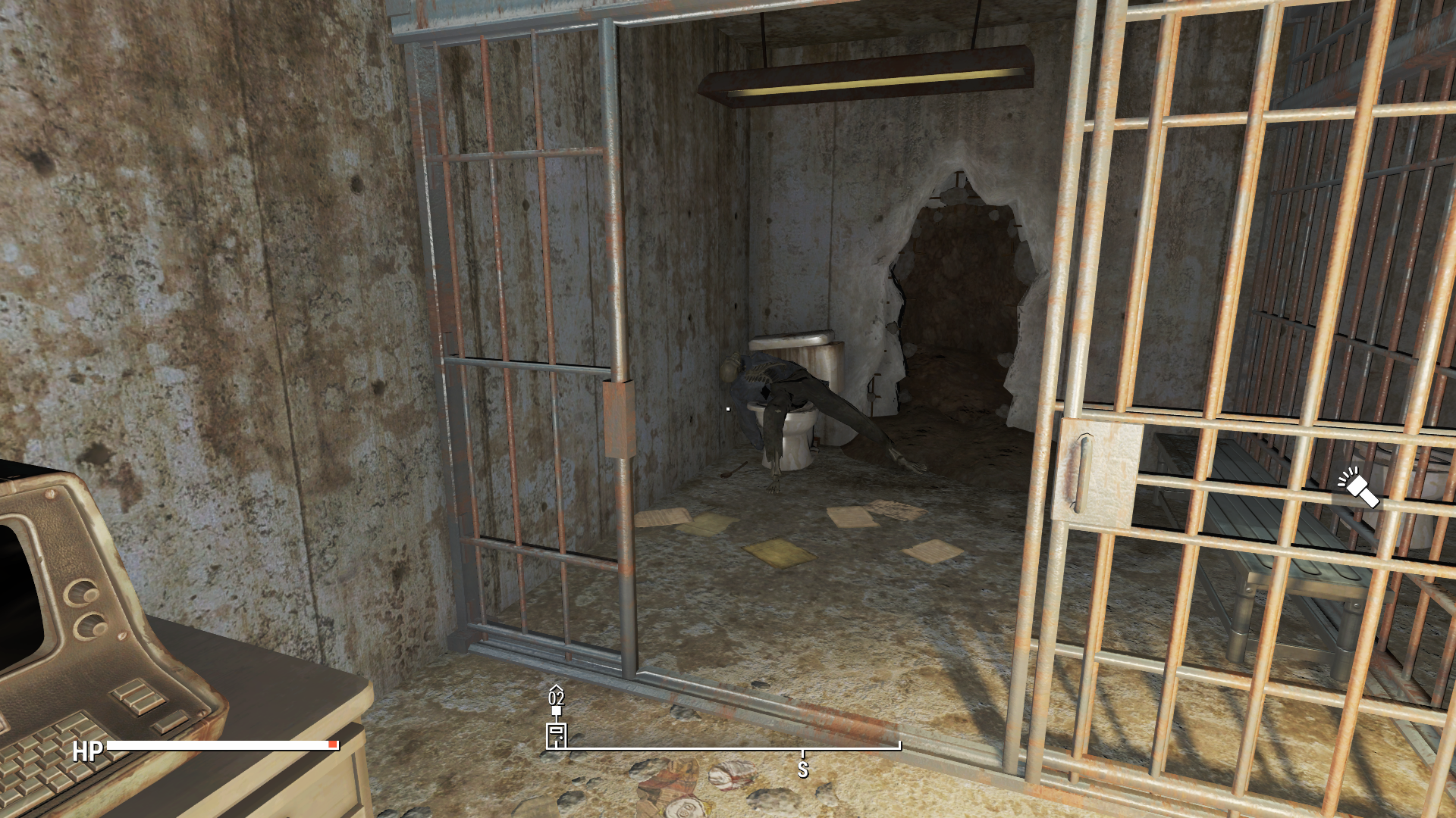 Fallout Four Jail Cell Blank Meme Template