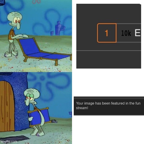 Image Title | image tagged in squidward chair,fun stream | made w/ Imgflip meme maker