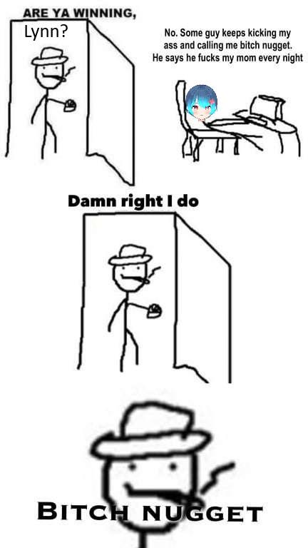 Bitch Nuggie Blank Meme Template