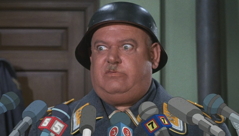 High Quality Sergeant Schultz Blank Meme Template